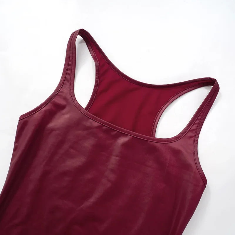 Summer New Solid Colour Slim Tank Top One-Piece Lace-Up Square Neck Sleeveless Y2k Tops Fashion Sexy Casual Women Clothing