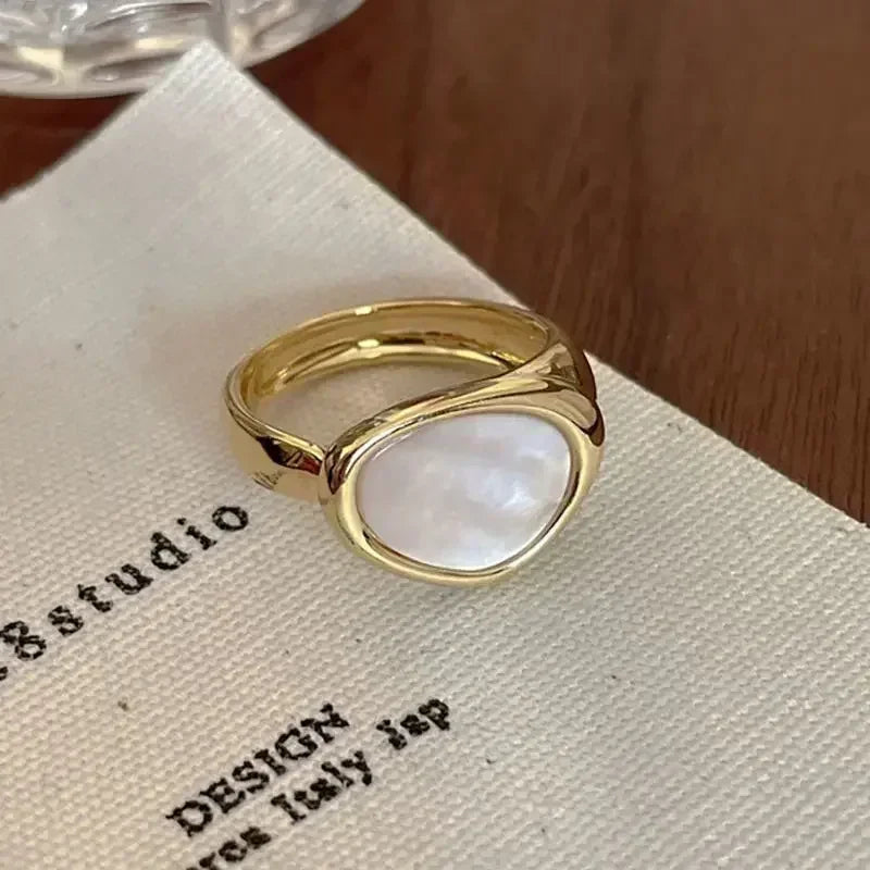 New Simple Daisy Flower Ring For Women Fashionable Personalized Daily Accessory Party Jewelry Birthday Anniversary Gifts