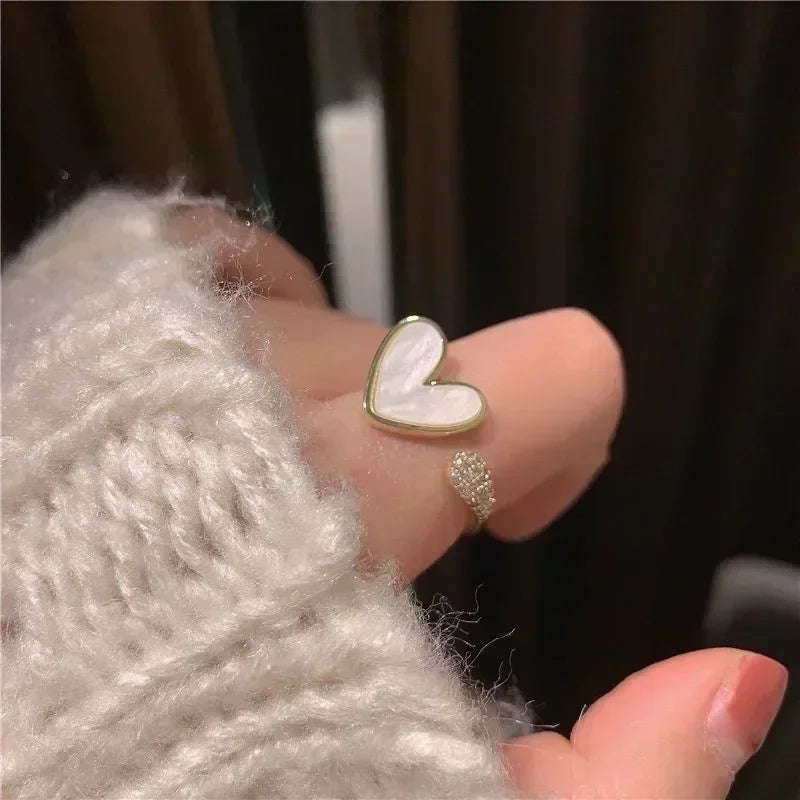 New Simple Daisy Flower Ring For Women Fashionable Personalized Daily Accessory Party Jewelry Birthday Anniversary Gifts