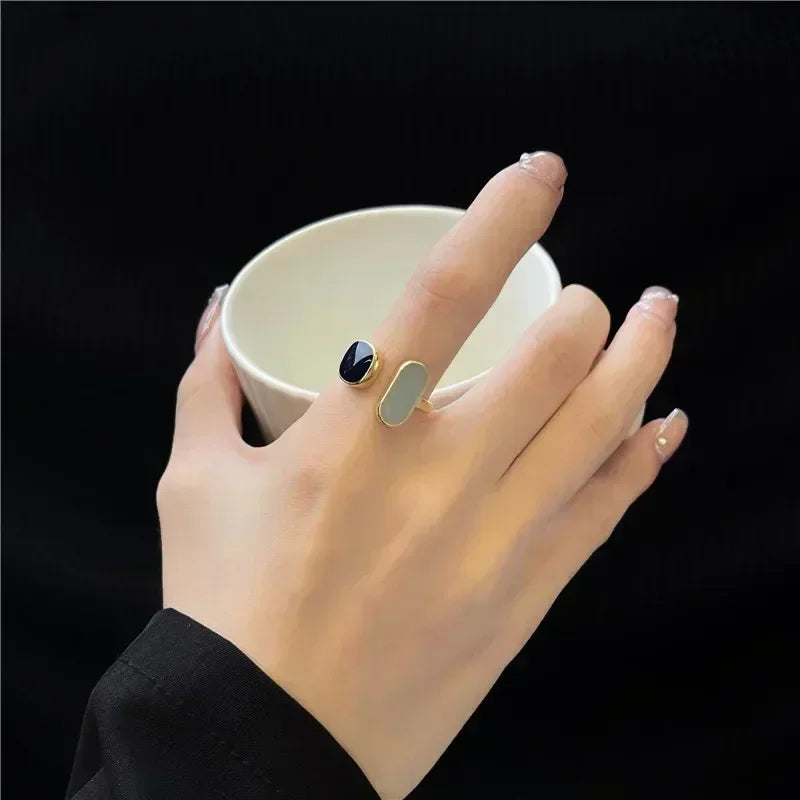 New Simple Daisy Flower Ring For Women Fashionable Personalized Daily Accessory Party Jewelry Birthday Anniversary Gifts