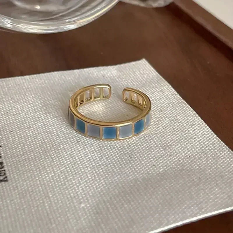 New Simple Daisy Flower Ring For Women Fashionable Personalized Daily Accessory Party Jewelry Birthday Anniversary Gifts