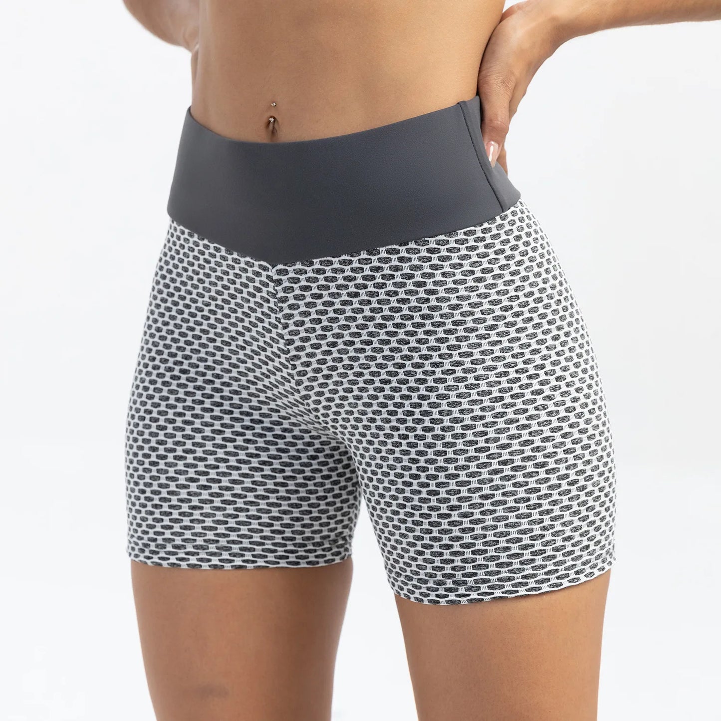 Women Sport Shorts Yoga Clothing Gym High Waist Push Up Running Yoga Pants Quick Dry Fitness Seamless Hip Lift Tight Sportswear